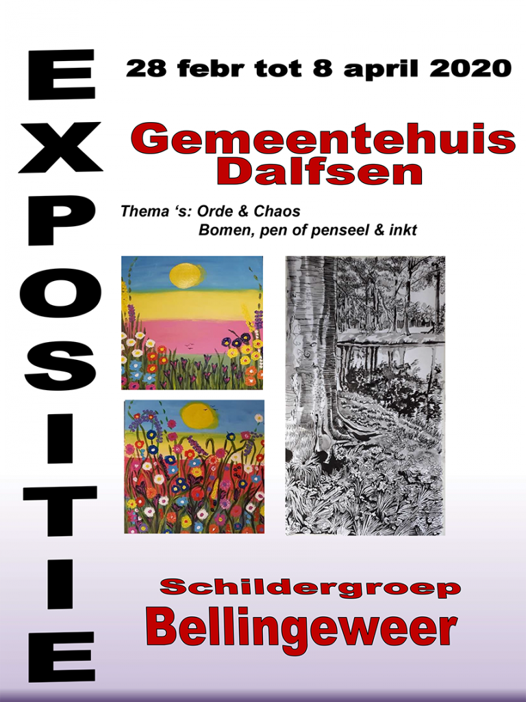 Schildergroep Bellingeweer exposeert Schildergroep Bellingeweer exposeert