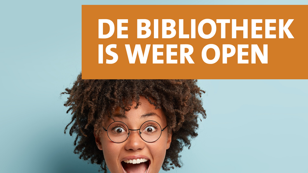 Goed nieuws! Bibliotheek vanaf donderdag 20 mei weer open