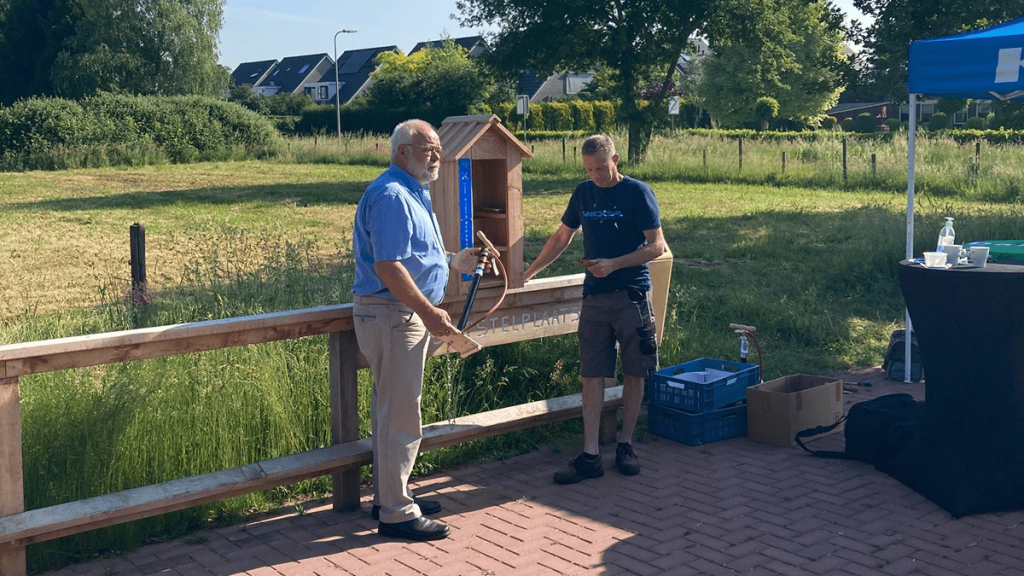 Fietsreparatiekastjes bij snelfietsroute Zwolle Dalfsen