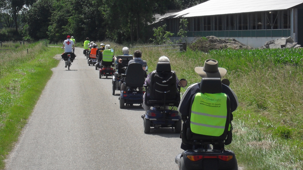 Recreatieve scootmobieltochten weer van start