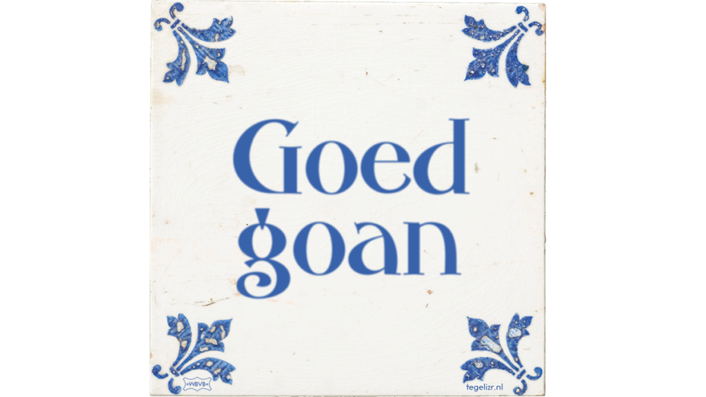 Nieuw samenspel door Goed Goan en inwonerbetrokkenheid