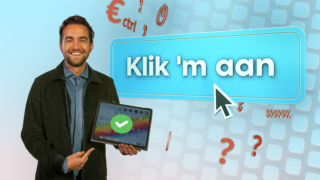 Tv-serie ‘Klik ‘m aan’ helpt met digitale vaardigheden