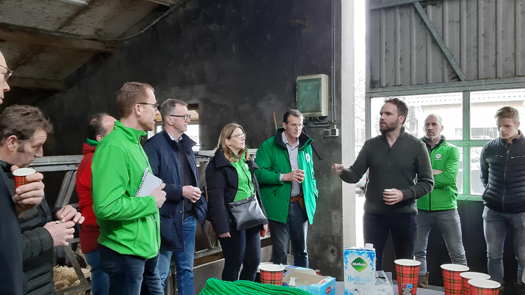 Tweede Kamerlid Derk Boswijk op werkbezoek in Vechtdal Tweede Kamerlid Derk Boswijk op werkbezoek in Vechtdal