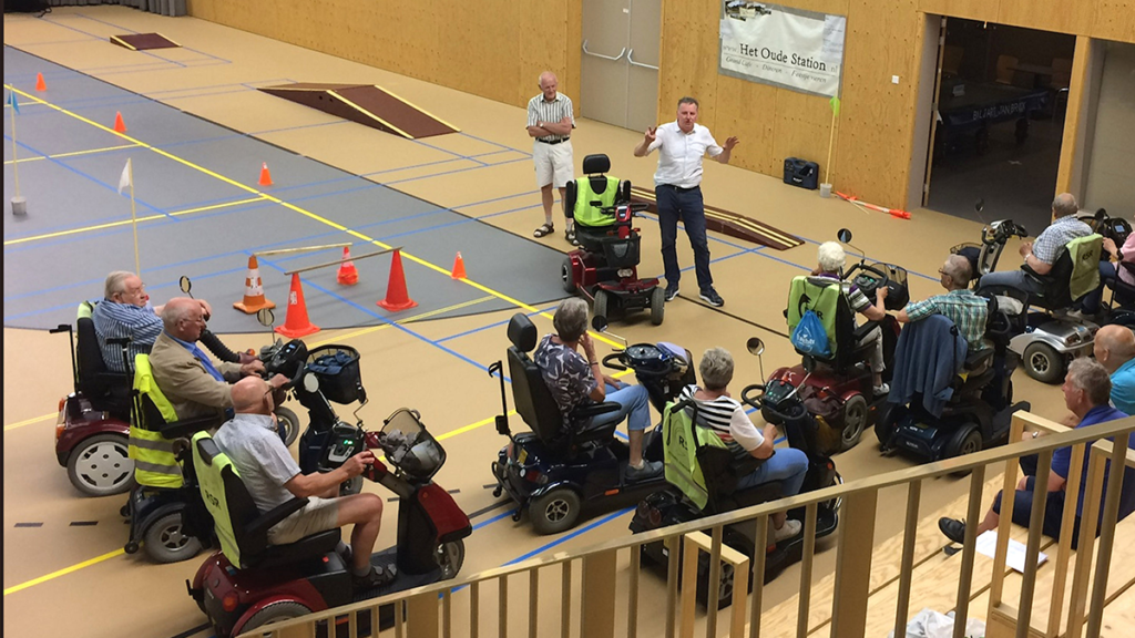 Jaarlijkse scootmobieltraining kan weer gevolgd worden