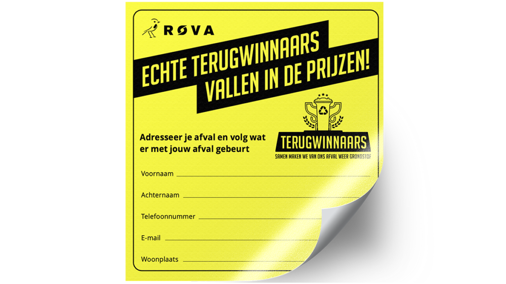 ROVA organiseert winactie; maak kans op mooie prijzen met goed gescheiden PMD