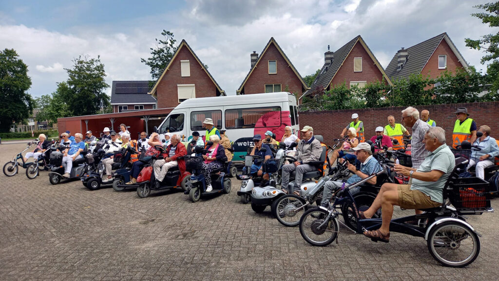 De eerste scootmobieltocht van 2023 is 26 april a.s.