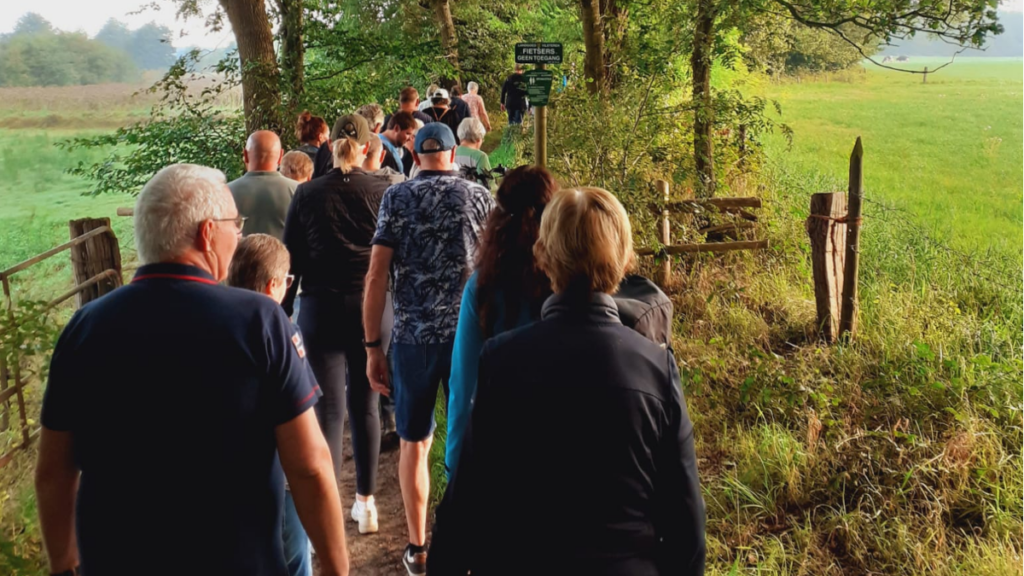 De uitdaging van het doorwandelen