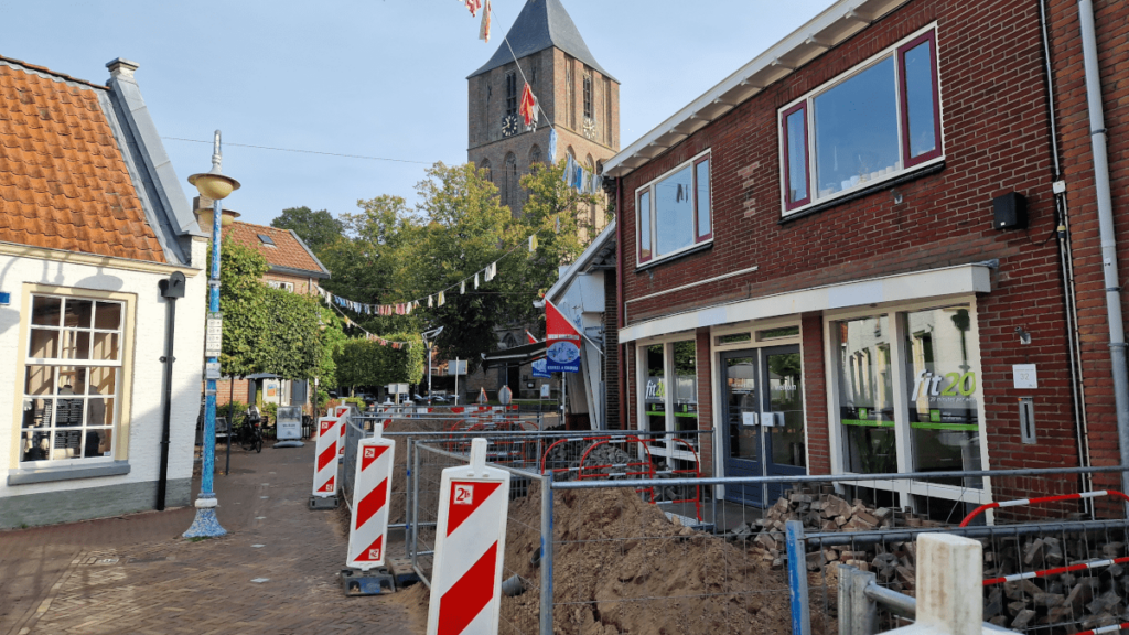 Weekmarkt Dalfsen vanaf 2 november tijdelijk op een nieuwe plek