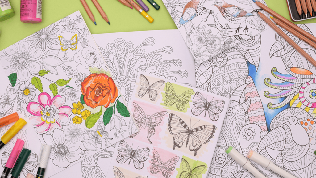 Kleuren voor volwassenen