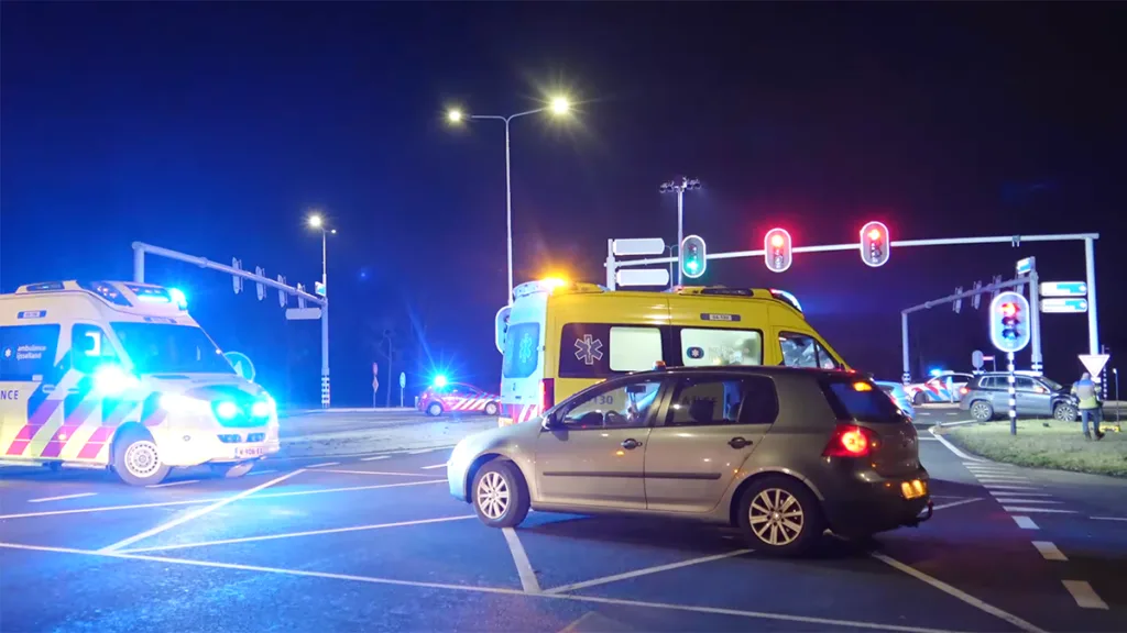 Drie gewonden bij ernstig ongeval op Hessenweg
