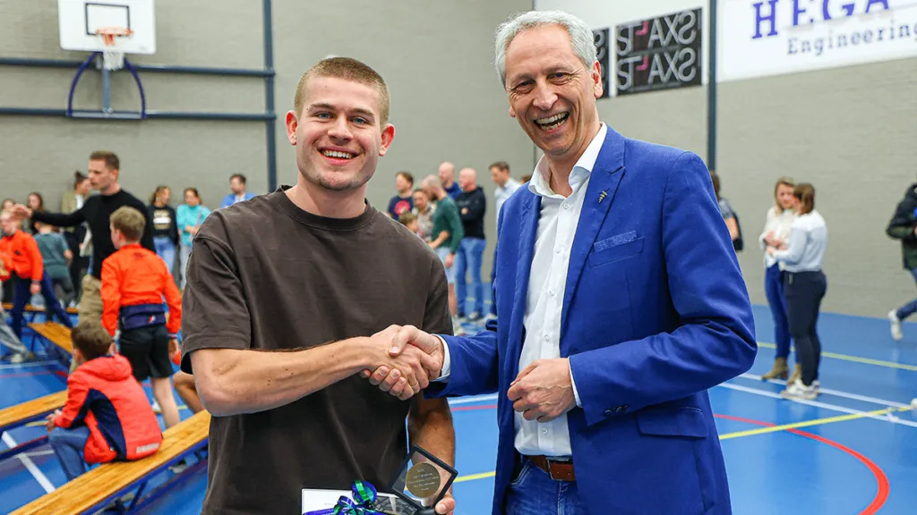 Joep Wennemars gehuldigd in zijn geboorteplaats Dalfsen