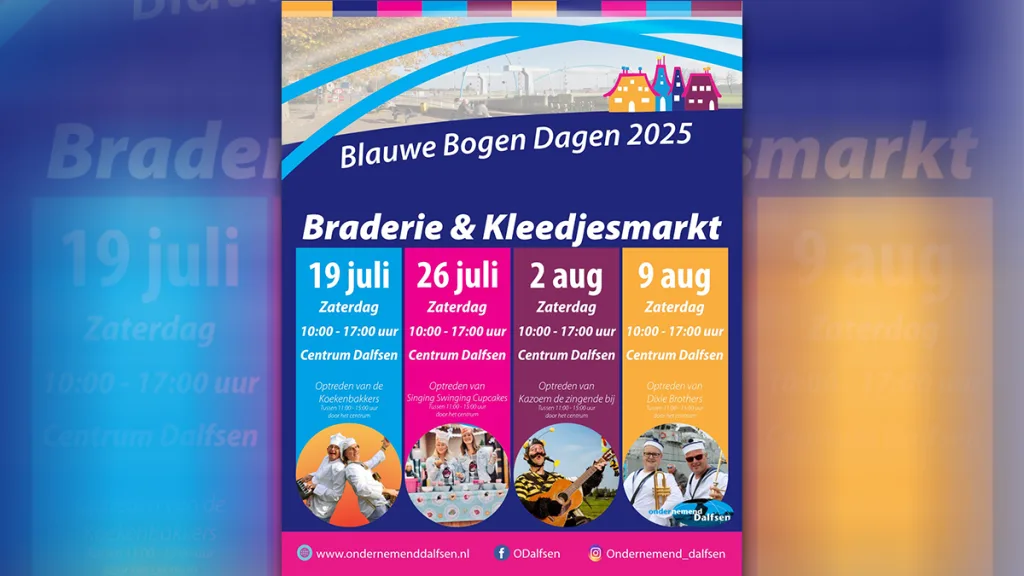 Blauwe Bogen Dagen 2025: Zomerse Feestvreugde in Dalfsen