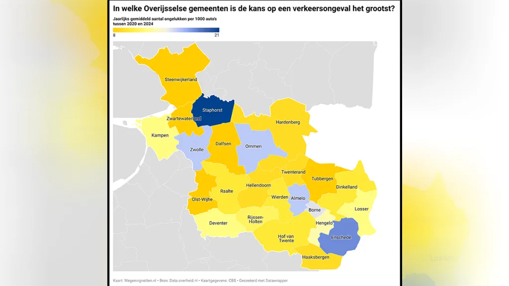 Onderzoek: Dalfsen scoort hoog op verkeersveiligheid