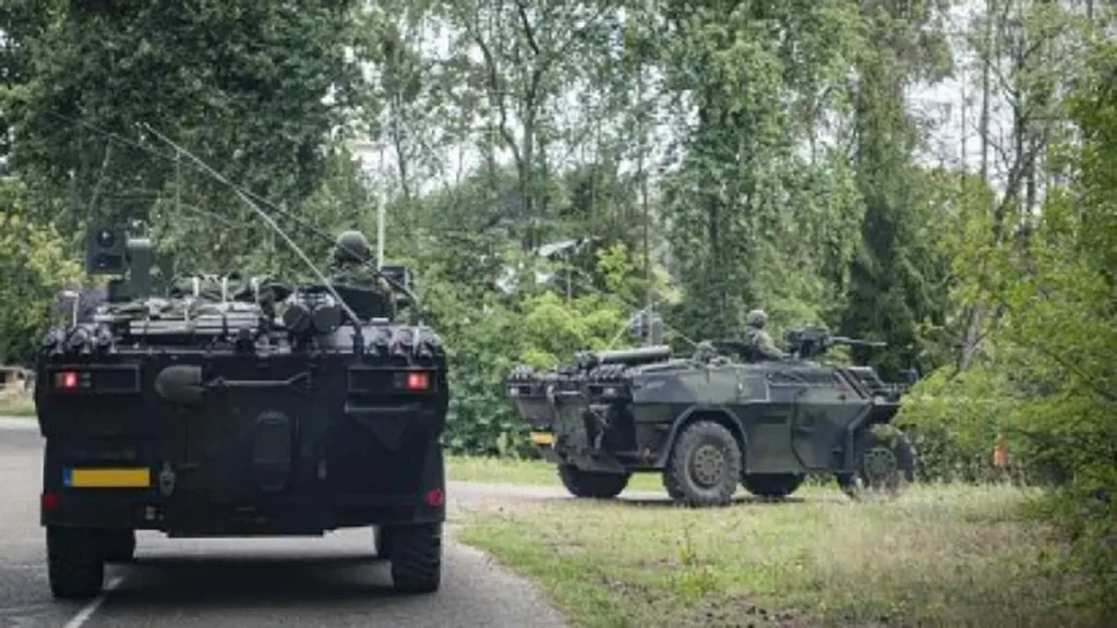 Militaire oefeningen in Dalfsen en omgeving