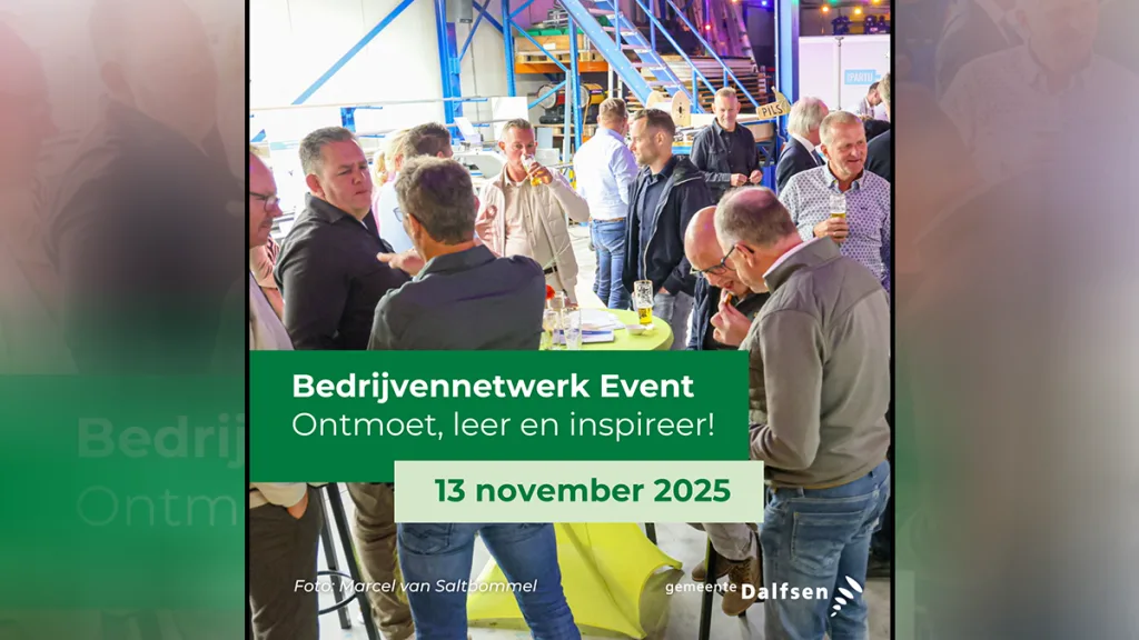 Bedrijvennetwerk Event: 13 november 2025 Bedrijvennetwerk Event: 13 november 2025