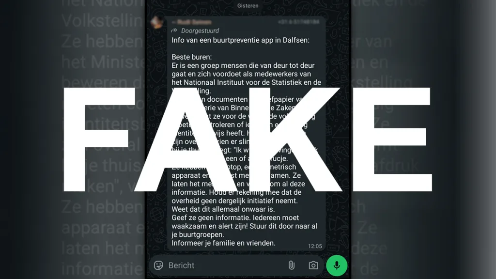 Hoax Dalfsen: Nepnieuws over ‘Oplichters’ gaat rond