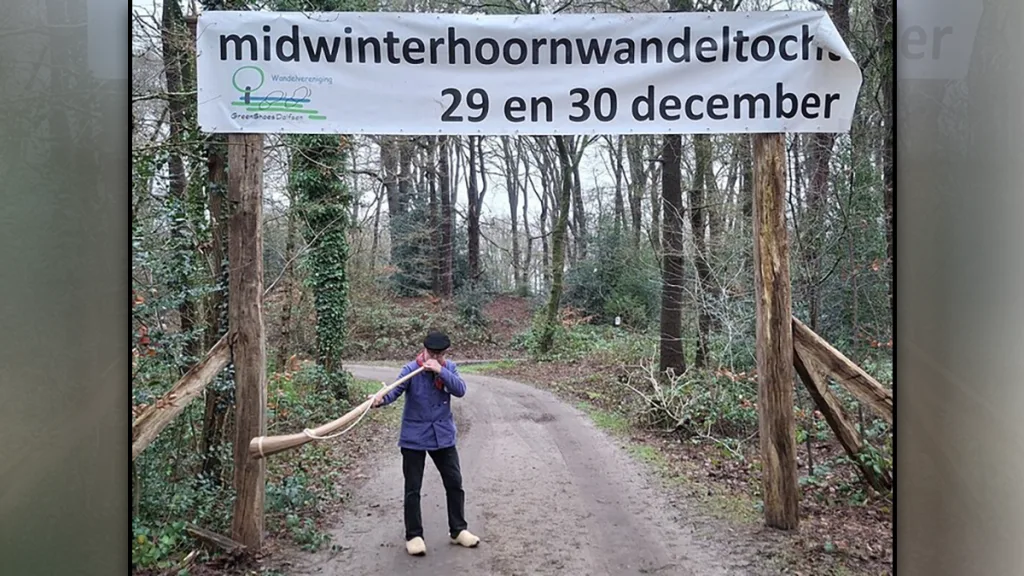 Midwinterhoornwandeling Dalfsen: Snert, Gl&uuml;hwein en Hoorns