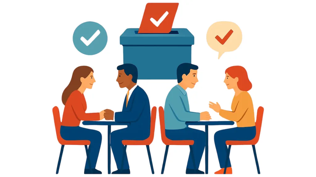 Speeddaten met politici in de bieb