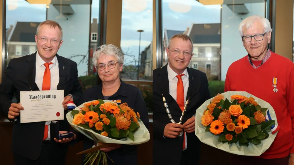 Koninklijk lintje voor Rietje Lassche en Ton de Vries Koninklijk lintje voor Rietje Lassche en Ton de Vries