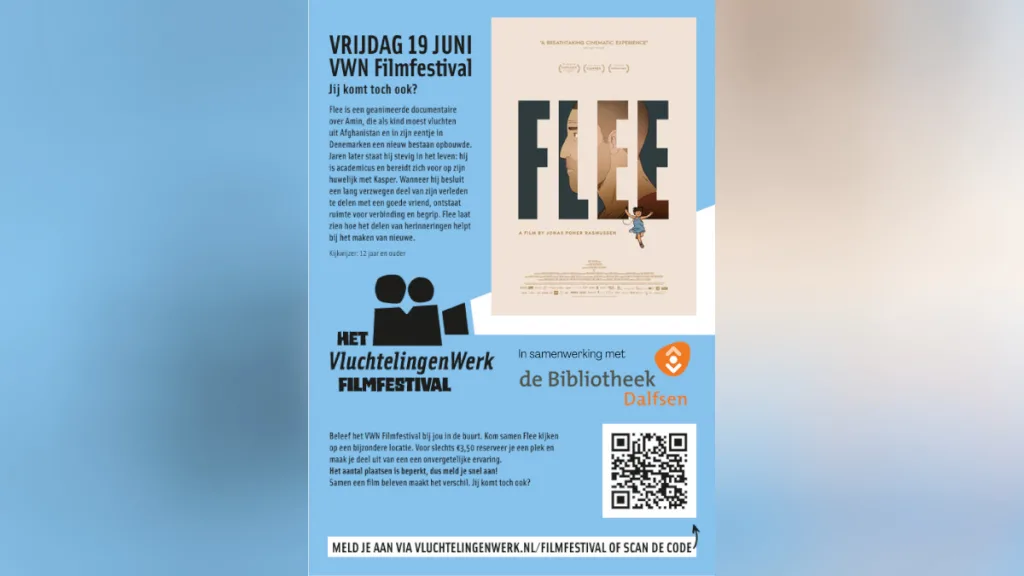 Wereldvluchtelingendag: Film ‘Flee’ in de Stoomfabriek Wereldvluchtelingendag: Film 'Flee' in de Stoomfabriek